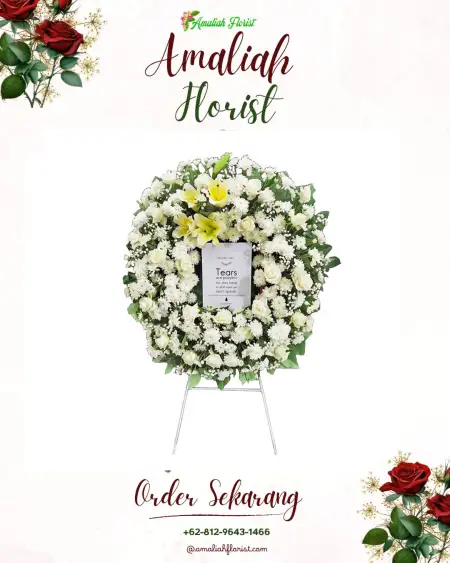 Krans Bunga Duka Pamiritan